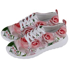 Roses Flowers Wax Flowers Men s Lightweight Sports Shoes by Pakrebo