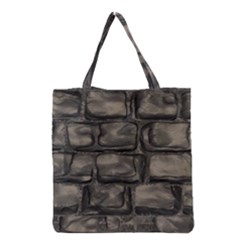 Stone Patch Sidewalk Grocery Tote Bag by HermanTelo