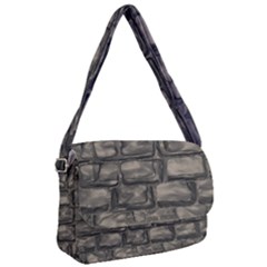 Stone Patch Sidewalk Courier Bag by HermanTelo