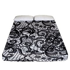 Encaje Fitted Sheet (queen Size) by Sobalvarro