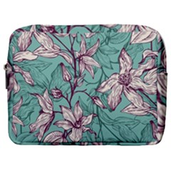 Vintage Floral Pattern Make Up Pouch (large) by Sobalvarro