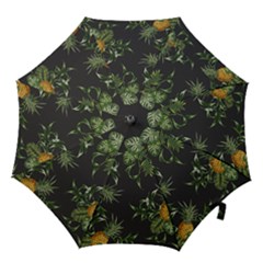 Pineapples Pattern Hook Handle Umbrellas (small) by Sobalvarro