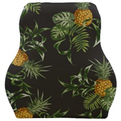 Pineapples Pattern Car Seat Velour Cushion  by Sobalvarro