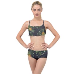 Pineapples Pattern Layered Top Bikini Set by Sobalvarro