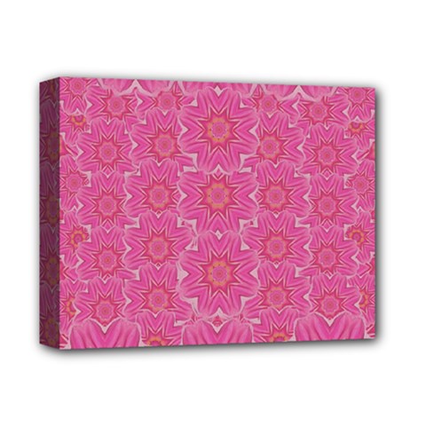 Bloom On In  The Soft Sunshine Decorative Deluxe Canvas 14  X 11  (stretched) by pepitasart