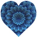 Mandala Background Texture Wooden Puzzle Heart View1