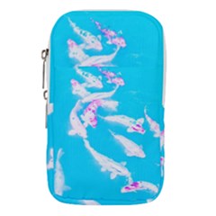 Koi Carp Scape Waist Pouch (small) by essentialimage