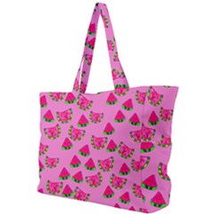 Watermelons Pattern Simple Shoulder Bag by bloomingvinedesign