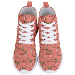 Fruit Apple Women s Lightweight High Top Sneakers by HermanTelo