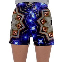 Background Mandala Star Sleepwear Shorts