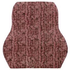 Knitted Wool Rose Car Seat Back Cushion  by snowwhitegirl