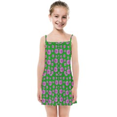 Bloom In Peace And Love Kids  Summer Sun Dress by pepitasart