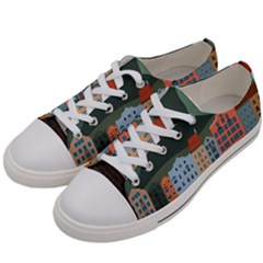 Traveling Travel Tourism Vacation Women s Low Top Canvas Sneakers by Simbadda