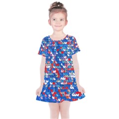 Funky Sequins Kids  Simple Cotton Dress by essentialimage