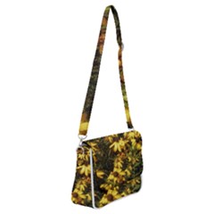 Echinacea Paradoxa Shoulder Bag With Back Zipper by Riverwoman