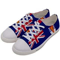 Government Ensign Of The British Antarctic Territory Women s Low Top Canvas Sneakers by abbeyz71