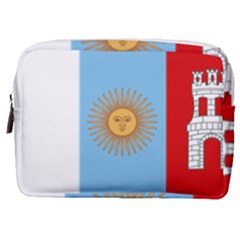 Unofficial Flag Of Argentine Cordoba Province Make Up Pouch (medium) by abbeyz71