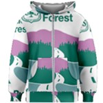 National Forest Scenic Byway Highway Marker Kids  Zipper Hoodie Without Drawstring