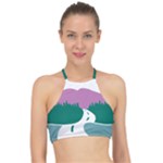 National Forest Scenic Byway Highway Marker Racer Front Bikini Top