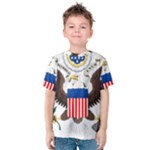 Greater Coat of Arms of the United States Kids  Cotton Tee