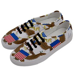 Great Seal Of The United States - Obverse Men s Classic Low Top Sneakers by abbeyz71