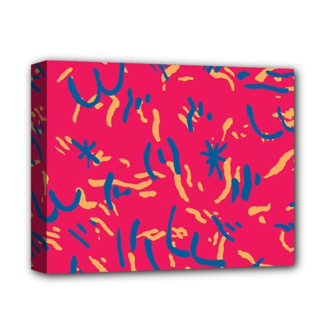 Pattern Booty Faces Deluxe Canvas 14  X 11  (stretched)