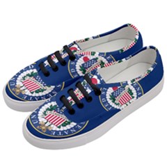 Flag Of The United States Senate Women s Classic Low Top Sneakers by abbeyz71