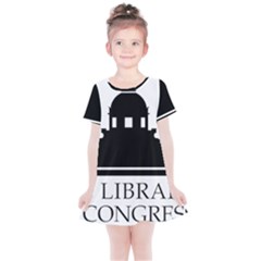 Logo Of Library Of Congress Kids  Simple Cotton Dress by abbeyz71