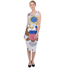 Seal Of Supreme Court Of United States Sleeveless Pencil Dress by abbeyz71