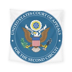 Seal Of United States Court Of Appeals For Second Circuit Square Tapestry (small) by abbeyz71