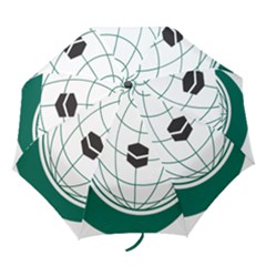 Emblem Of The Organization Of Islamic Cooperation Folding Umbrellas