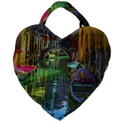 Venice City Italy Architecture Giant Heart Shaped Tote