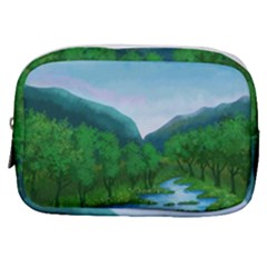 Landscape Nature Art Trees Water Make Up Pouch (small) by Simbadda