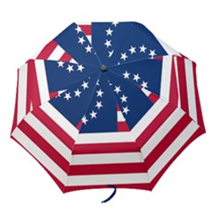 Betsy Ross Flag Folding Umbrellas by Valentinaart