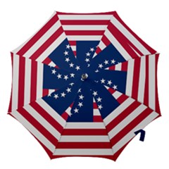 Betsy Ross Flag Hook Handle Umbrellas (small) by Valentinaart