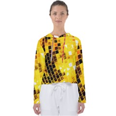 Golden Disco Ball Women s Slouchy Sweat by essentialimage