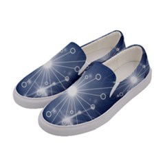 Network Technology Connection Women s Canvas Slip Ons by Alisyart