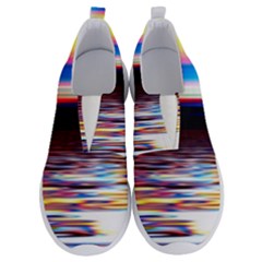 Lake Sea Water Wave Sunset No Lace Lightweight Shoes