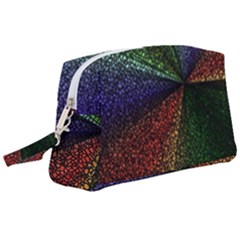 Abstract Colorful Pieces Mosaics Wristlet Pouch Bag (large) by Vaneshart