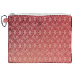 Red Gold Art Decor Canvas Cosmetic Bag (xxl) by HermanTelo