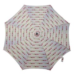 Wine Glass Pattern Hook Handle Umbrellas (large) by Alisyart