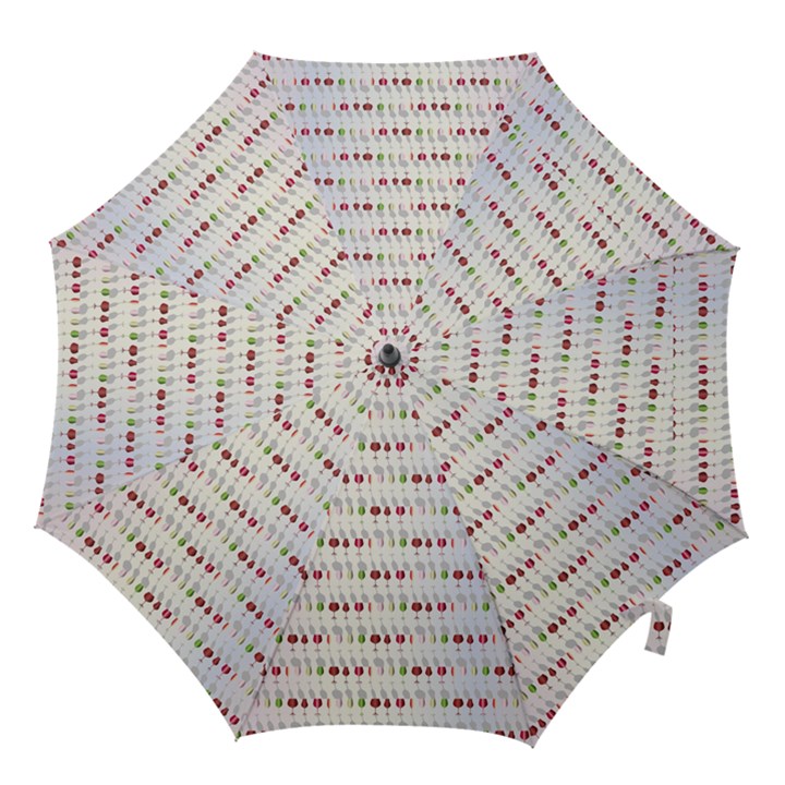 Wine Glass Pattern Hook Handle Umbrellas (Large)