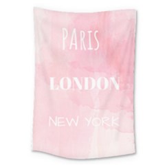 Paris, London, New York Large Tapestry by Lullaby