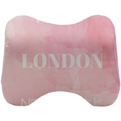 Paris, London, New York Head Support Cushion by Lullaby