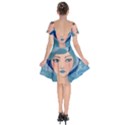 Blue Girl Short Sleeve Bardot Dress View2
