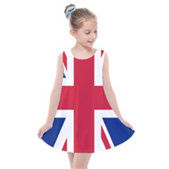 Uk Flag Union Jack Kids  Summer Dress by FlagGallery