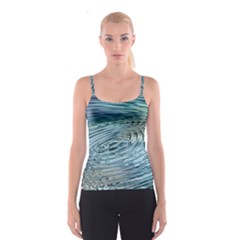 Wave Concentric Waves Circles Water Spaghetti Strap Top