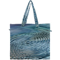 Wave Concentric Waves Circles Water Canvas Travel Bag