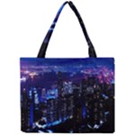Night City Dark Mini Tote Bag