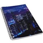 Night City Dark 5.5  x 8.5  Notebook